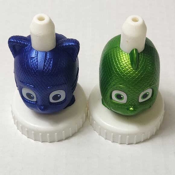 Good 2 Grow PJ Masks Cat Boy Gecko Metallic Shimmer Lot of 2 Toddler Preschool - Picture 2 of 5